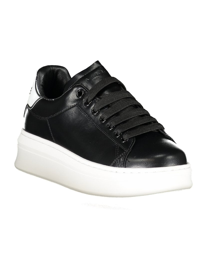 Ténis Senhora Preto e Branco