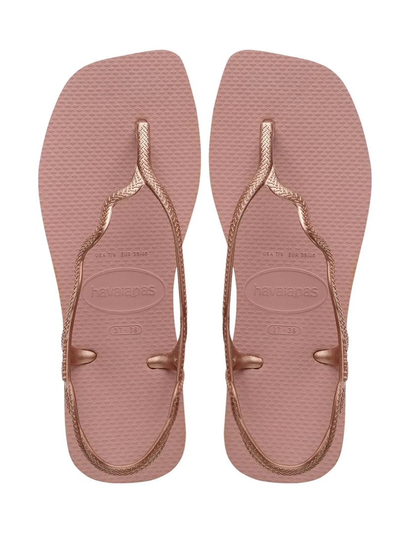 Sandálias Soleil Metalizadas Rosa